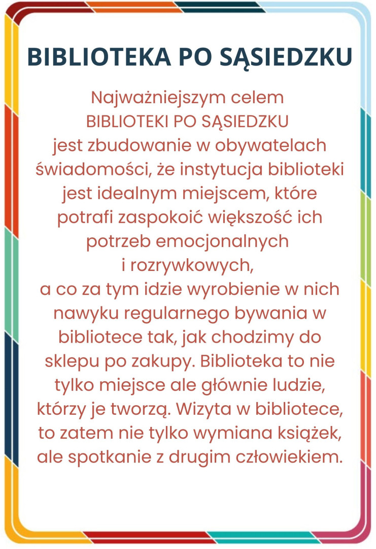 kolorowy tekst promocyjny w kolorowej ramce