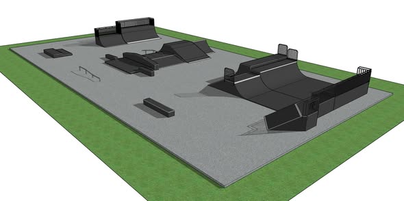 plan skateparku