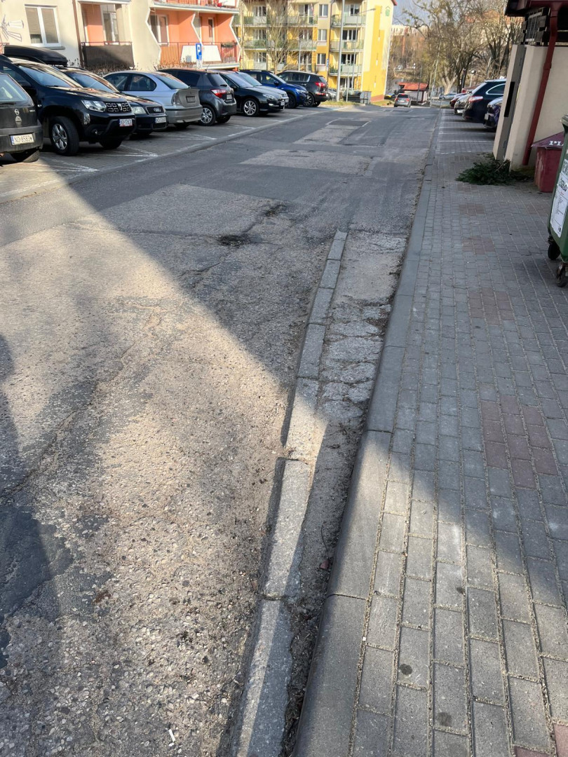 uszkodzenia drogi