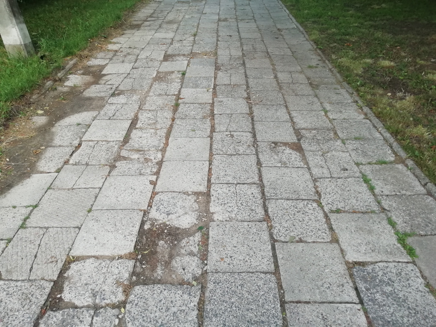 Zdjęcie poglądowe - aktualny stan chodnika