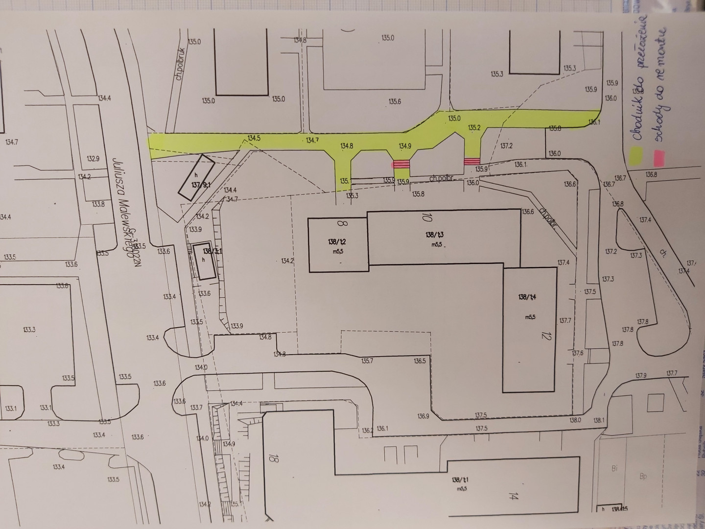 mapka sytuacyjna Herberta 8-10