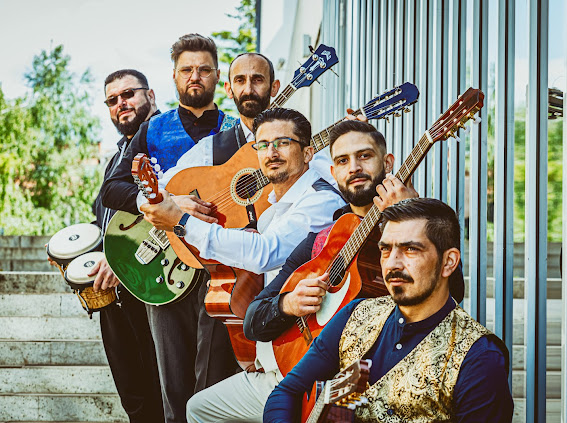 sesja zespołu Roland Bilicki & Gipsy Kings w Olsztynie